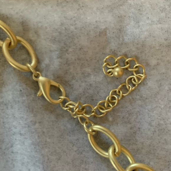 Black & Gold Necklace and Earring Set - Picture 5 of 7